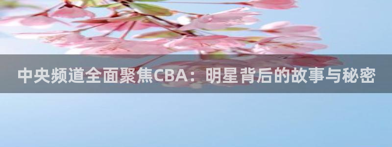 nba直播柠檬体育：中央频道全面聚焦CBA：明星背后的故事与秘密